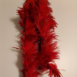 Red boa for your costumes